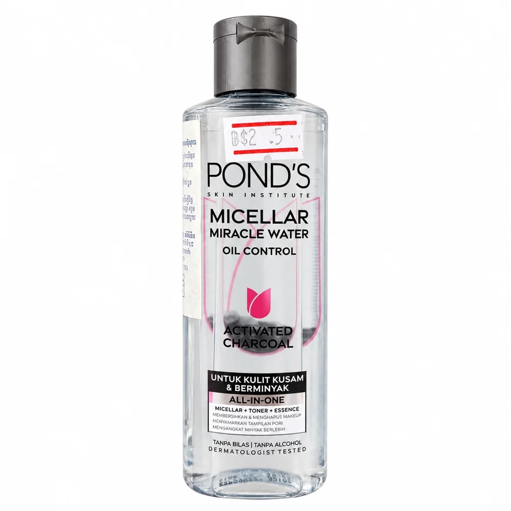 Pond's Skin Institute Micellar Miracle Water Oil Control Activated Charcoal - Pharmacy Krech hong