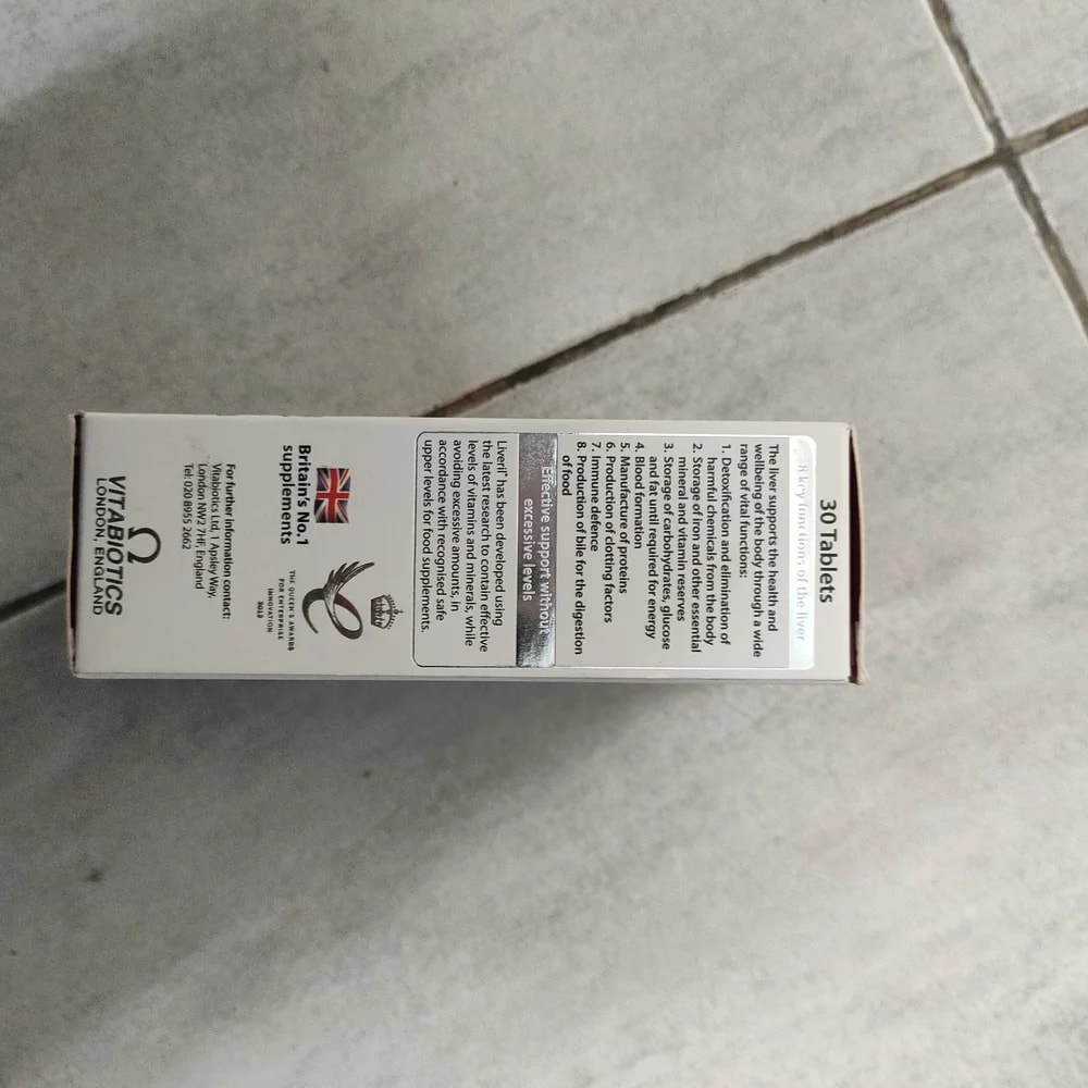 Liveril Silymarin (Milk Thistle Extract) 280 mg per 2 tablets; plus B-vitamins and minerals β see supplement facts panel. - Depot De Pharmacie "A" Kim Houy