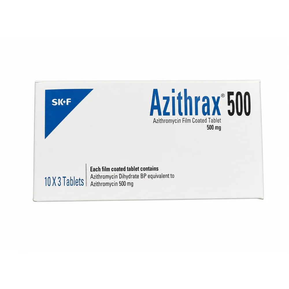 Azithrax 500 mg - Preah Chan Tep Pharmacy 
