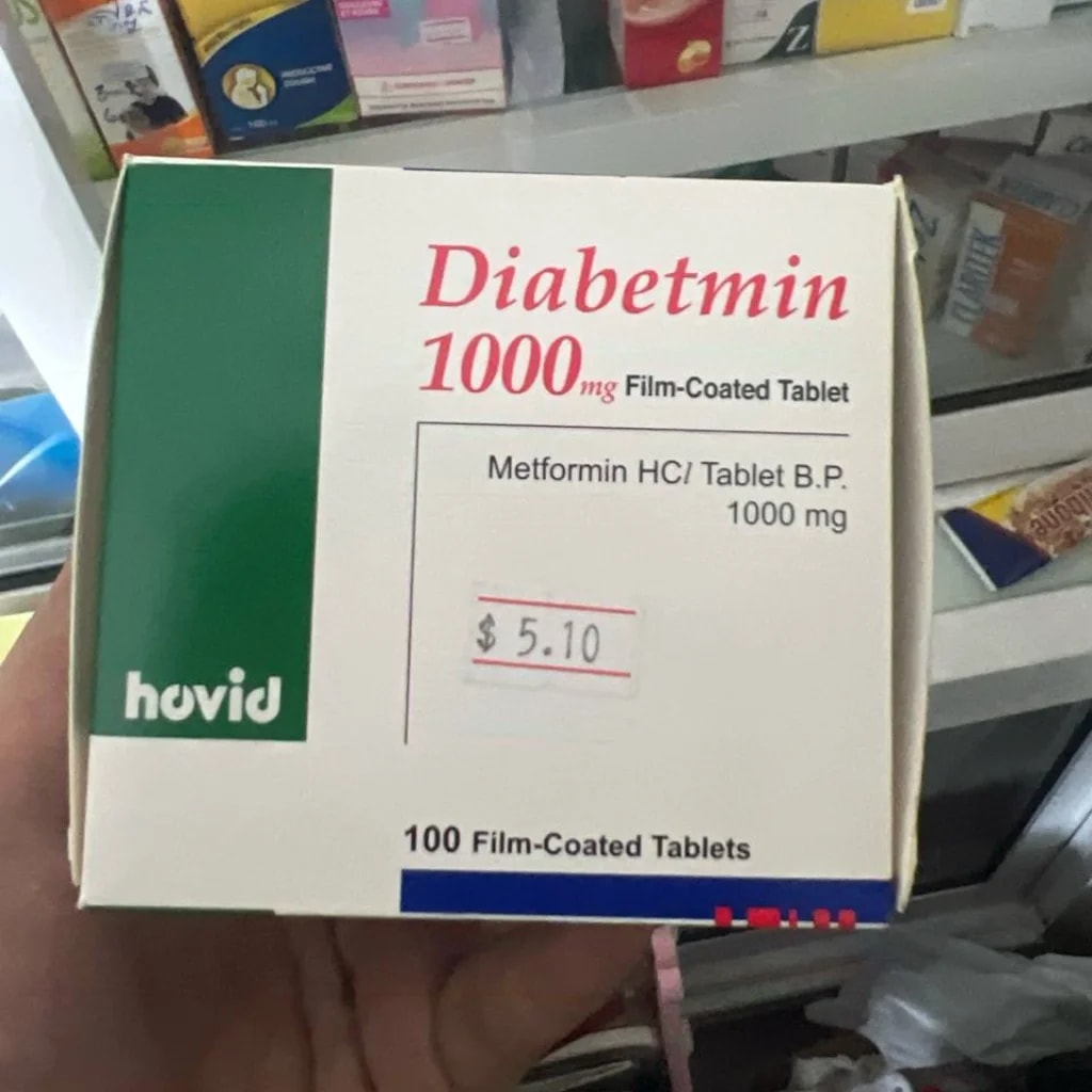 Diabetmin 1000mg 1000 mg - SETHIKA CARE Pharmacy