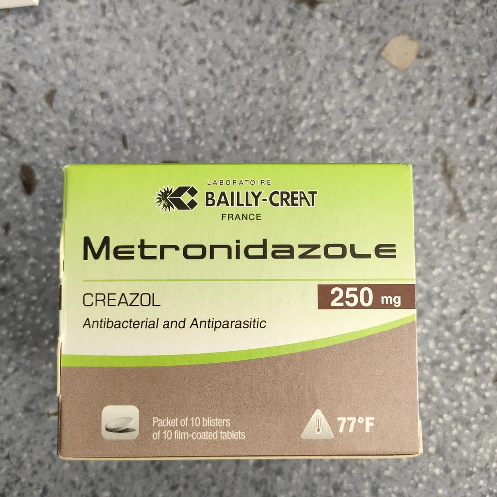 Métronidazole Bailly-Creat (Creazol) 250 mg - Depot De Pharmacie "A" Kim Houy