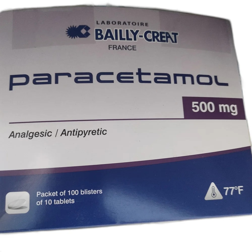 Paracetamol Bailly-Creat 500 mg per tablet - PHARMACIE PORNLEU PICH