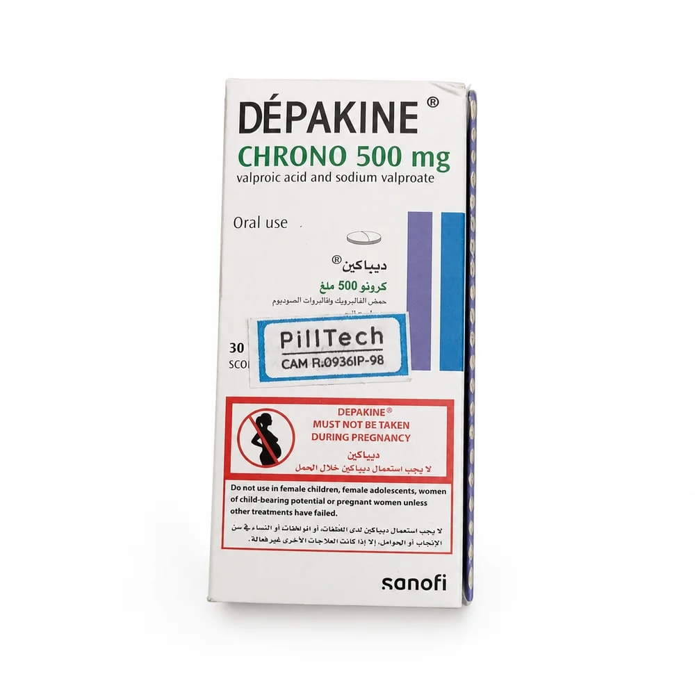 Dépakine Chrono 500 mg - Preah Chan Tep Pharmacy