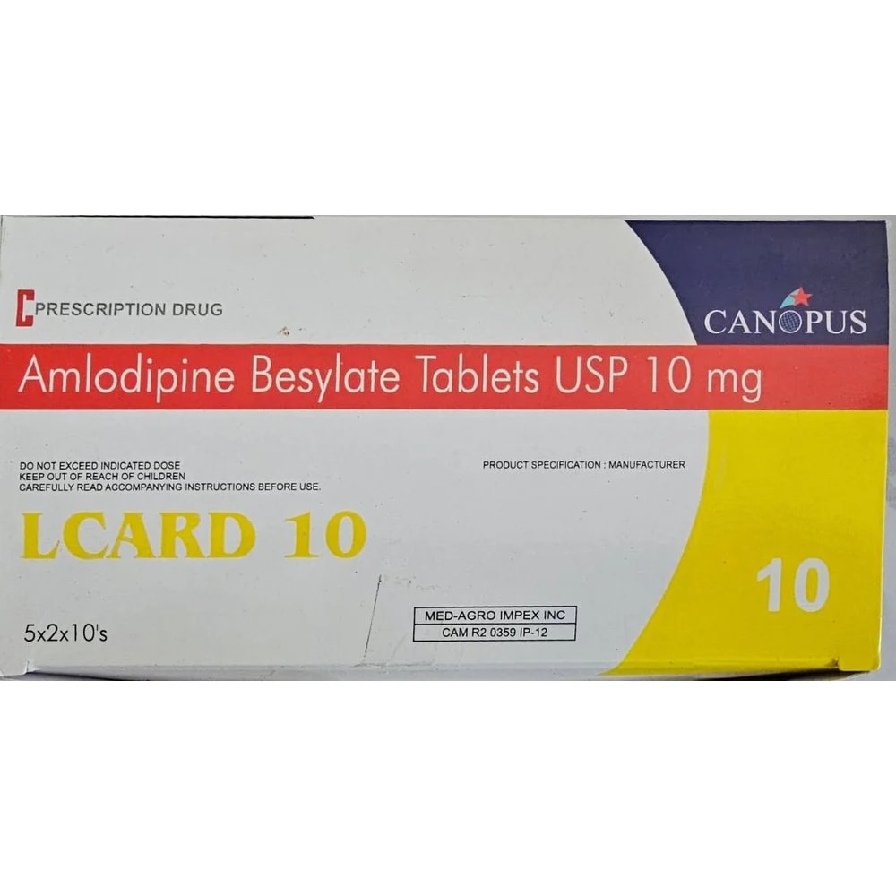 LCARD 10 10 mg - TRAM NEAK PHARMCY