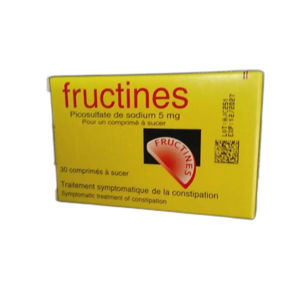 Fructines 5 mg per chewable tablet - Pharmarcy Tareach
