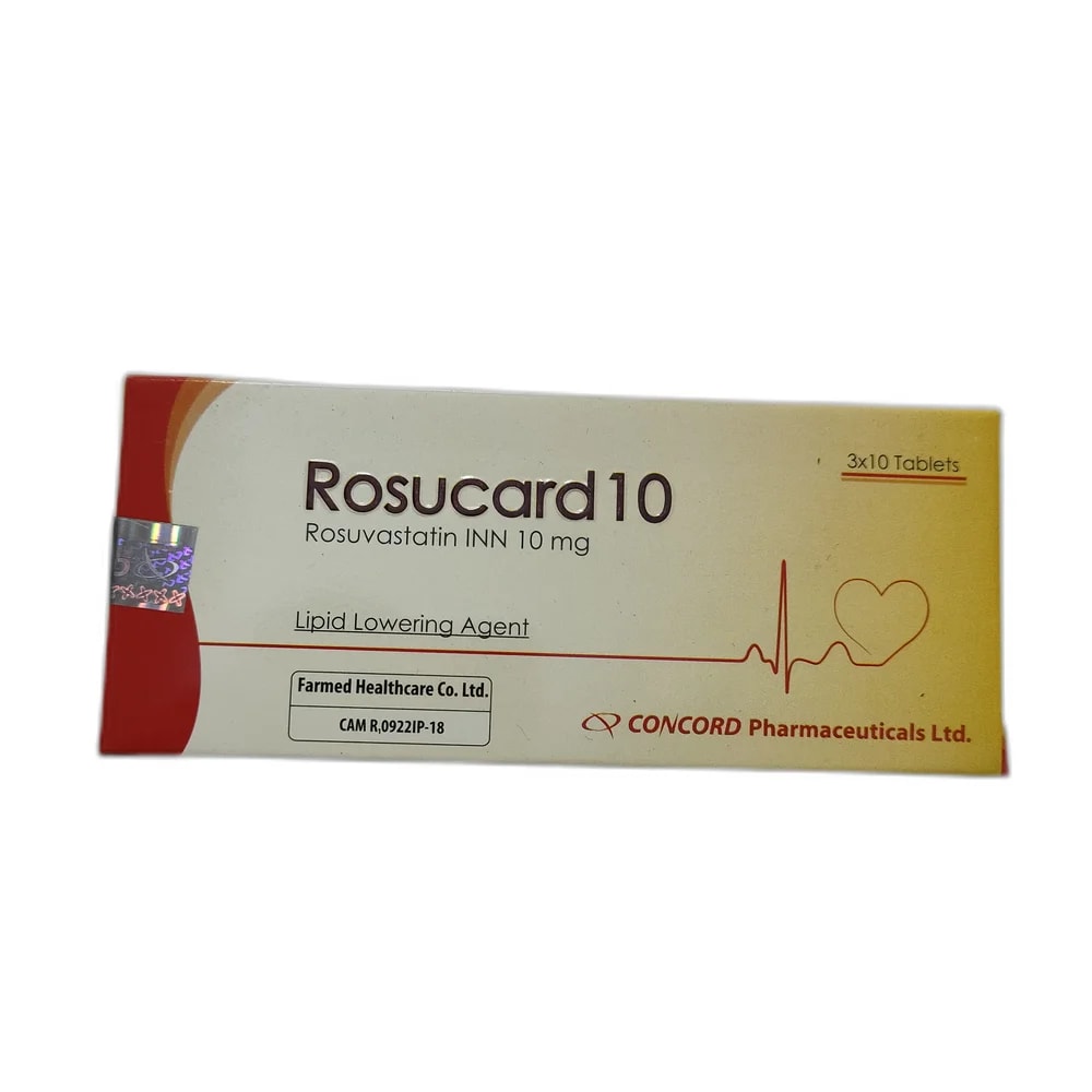 Rosucard 10 10 mg - PHARMACIE PORNLEU PICH