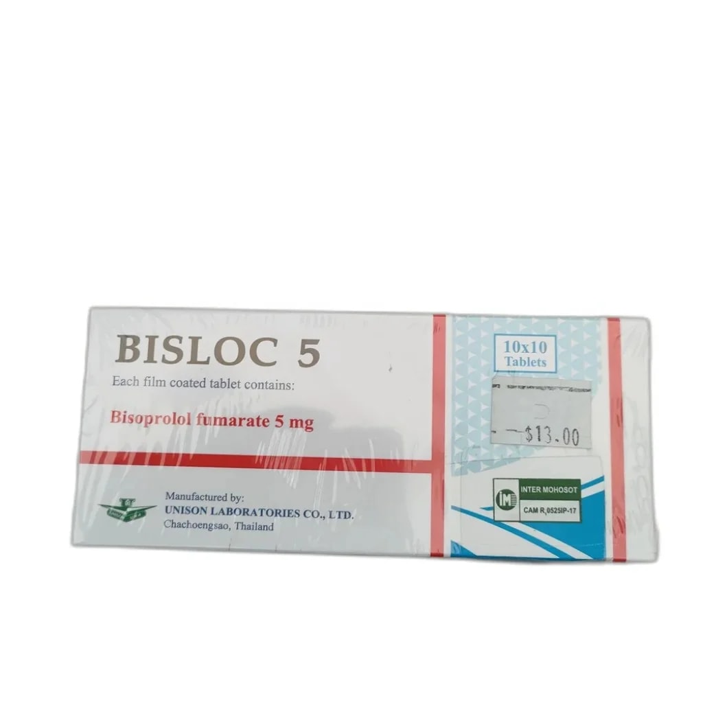 Bisloc 5 5 mg - SUKHA PHARMACY