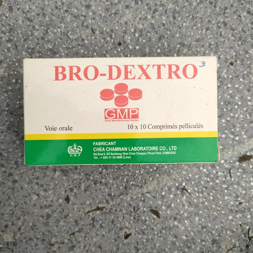 Bro-Dextro 8 mg / 15 mg - Depot De Pharmacie "A" Kim Houy