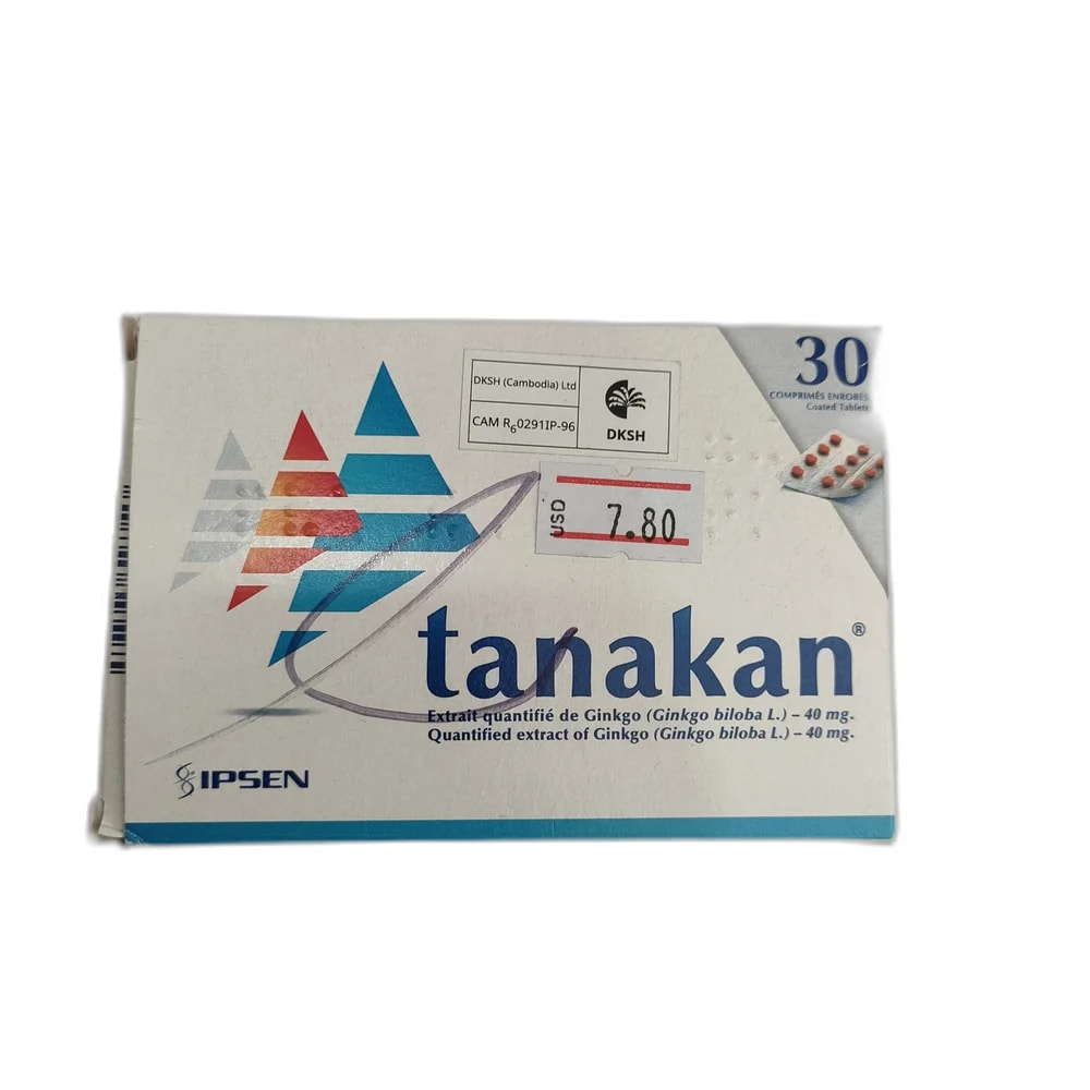 Tanakan 40 mg - PHARMACY PONLEU AOSOT