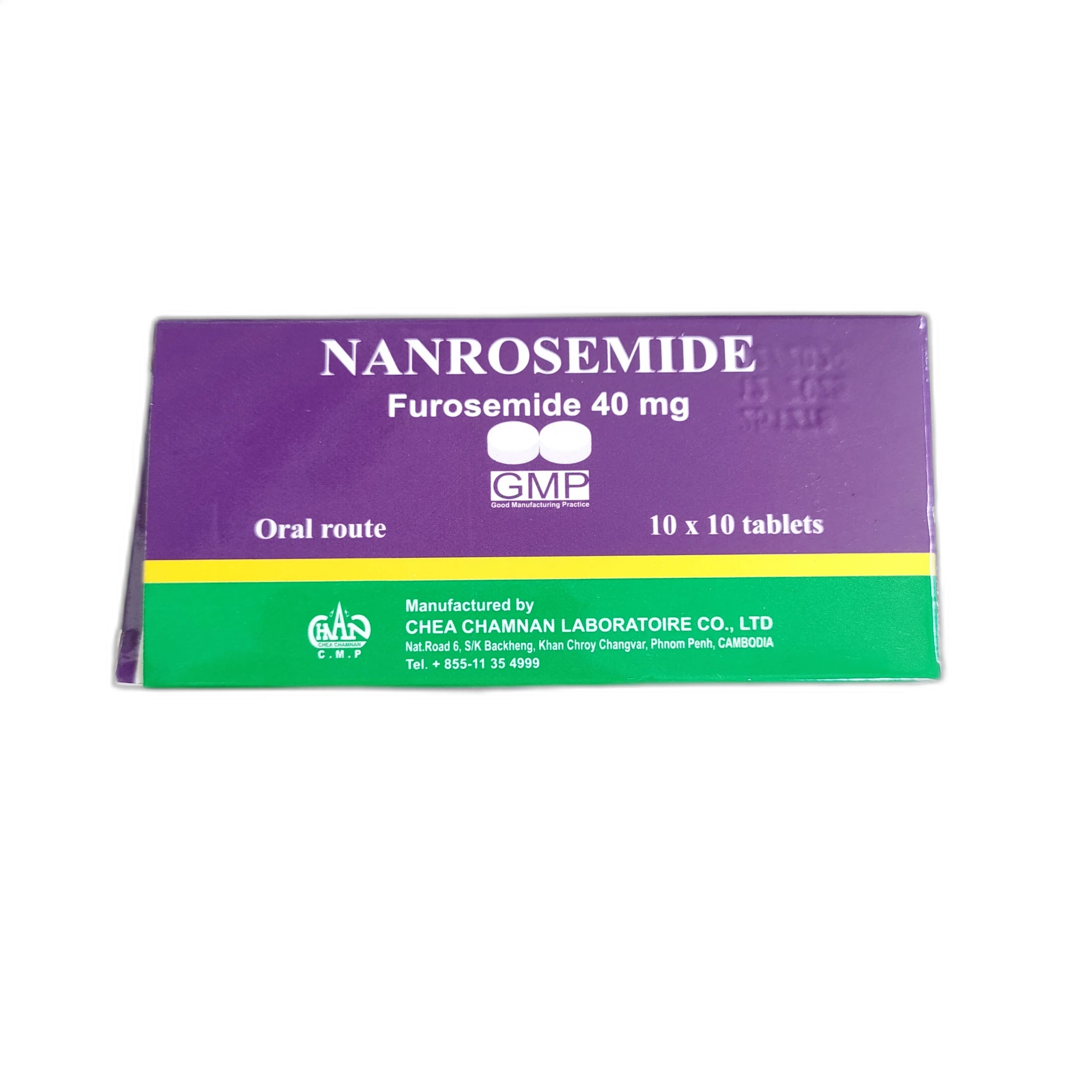 Nanrosemide 40 mg - SREY MOM PHARMACY