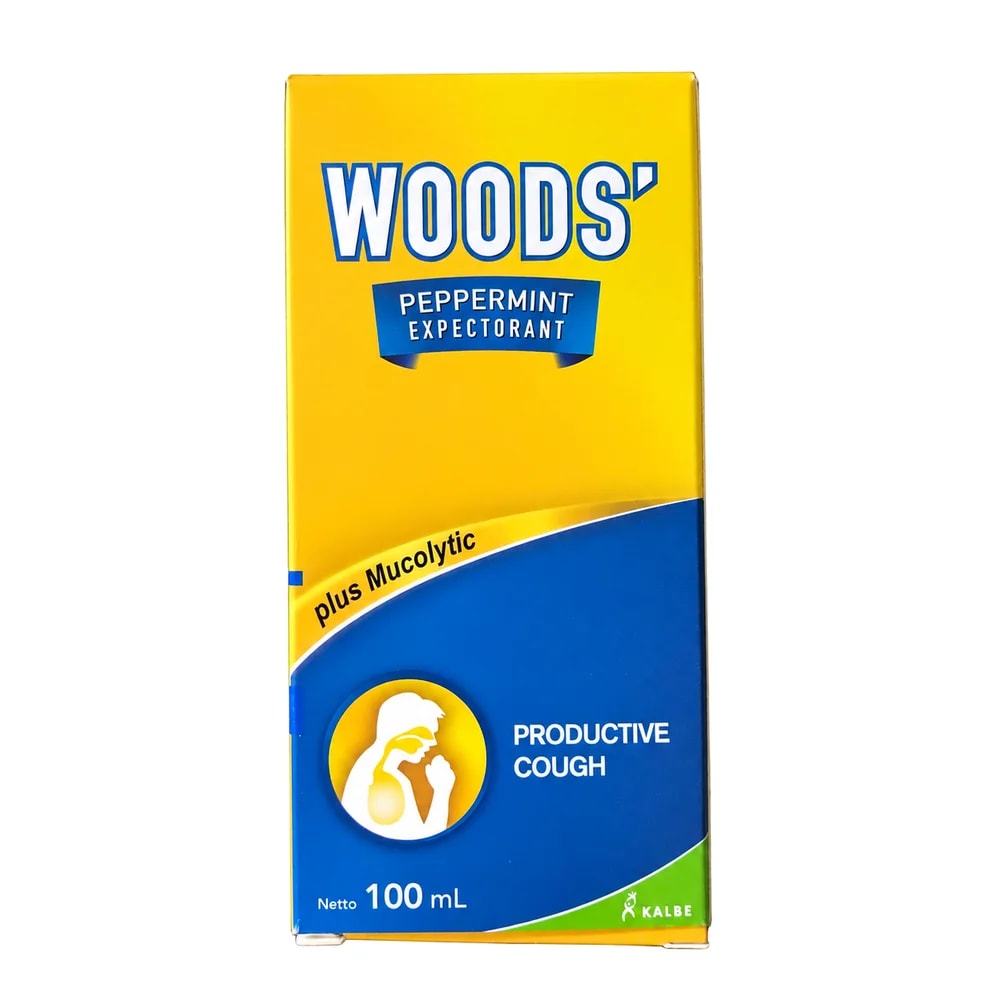 Woods' Peppermint Expectorant 100 ml 4 mg / 100 mg per 5 mL - ហ្វាម៉ាសង់តេ