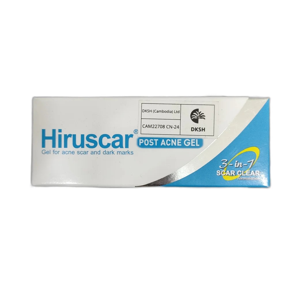 Hiruscar Post Acne Gel 5 g - Depot De Pharmacie "A" Kim Houy
