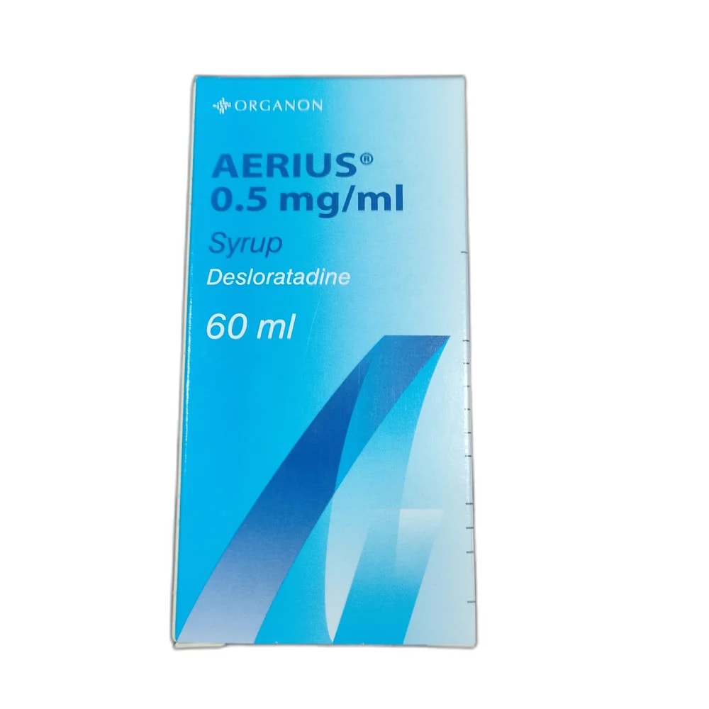 Aerius Syrup 0.5 mg/mL (60 mL) - Depot de Pharmacie B Rotha