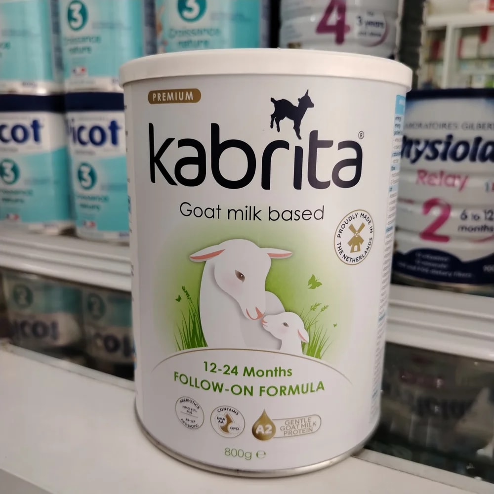 Kabrita Goat milk-based follow-on formula, 12–24 months, 800 g - Reachiny Pharmacy
