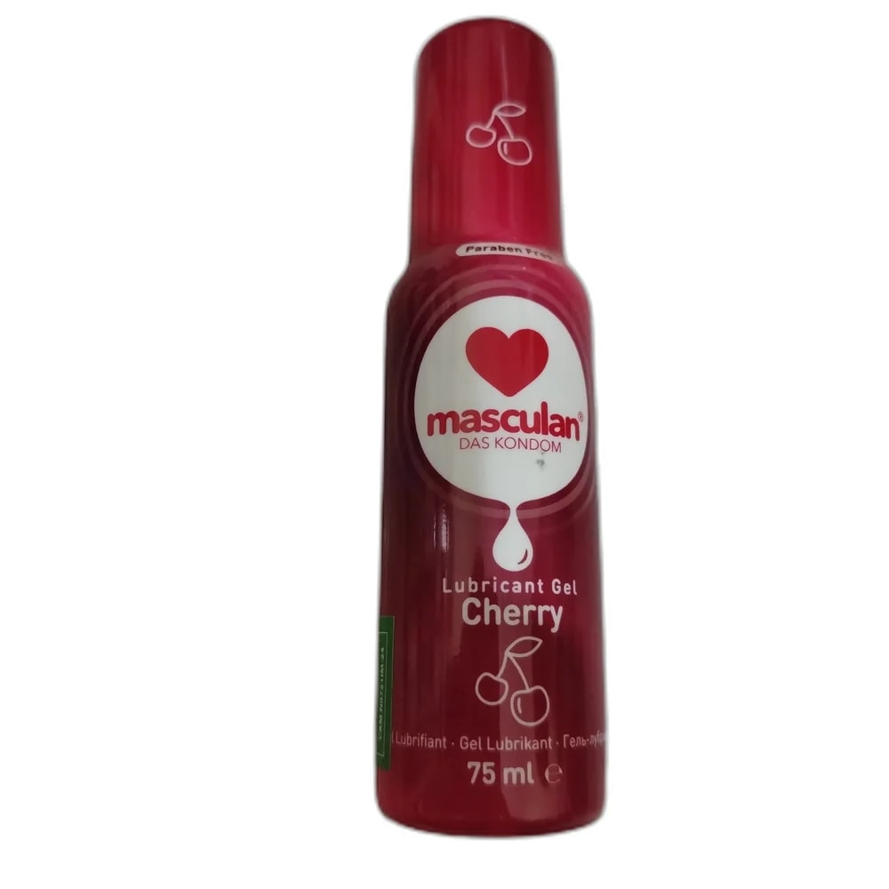 Masculan Cherry Lubricant Gel 75ml - DHOU CARE PHARMACY
