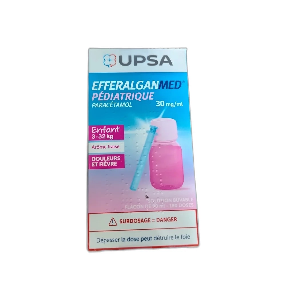 EfferalganMed Pédiatrique 30 mg/ml - DHOU CARE PHARMACY