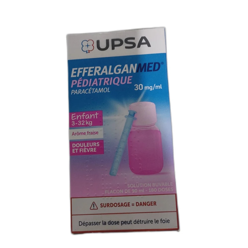 EfferalganMed Pédiatrique 30 mg/ml - PHARMACIE PORNLEU PICH