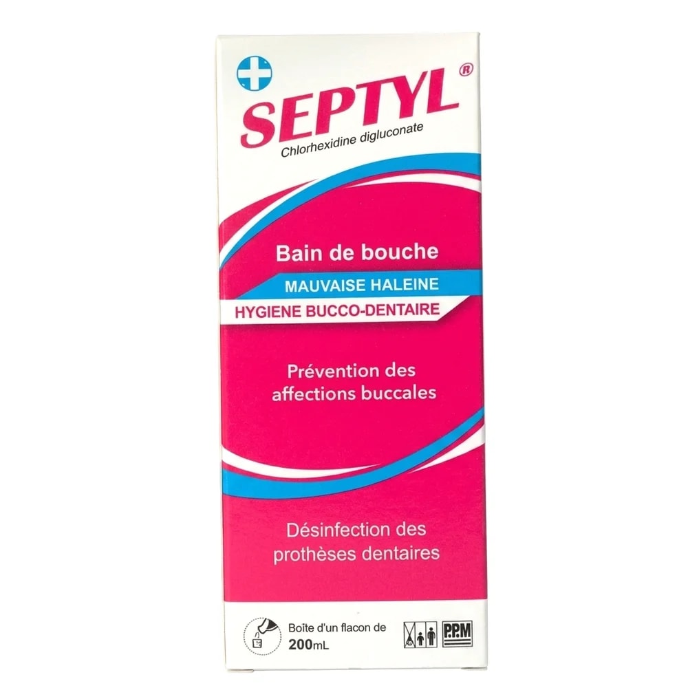 Septyl Mouthwash 200 ml 0.1 g / 100 mL - ហ្វាម៉ាសង់តេ