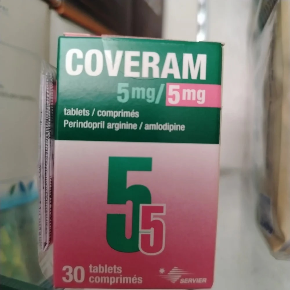 Coveram 5 mg / 5 mg - CHEANIMUL PHARMACY