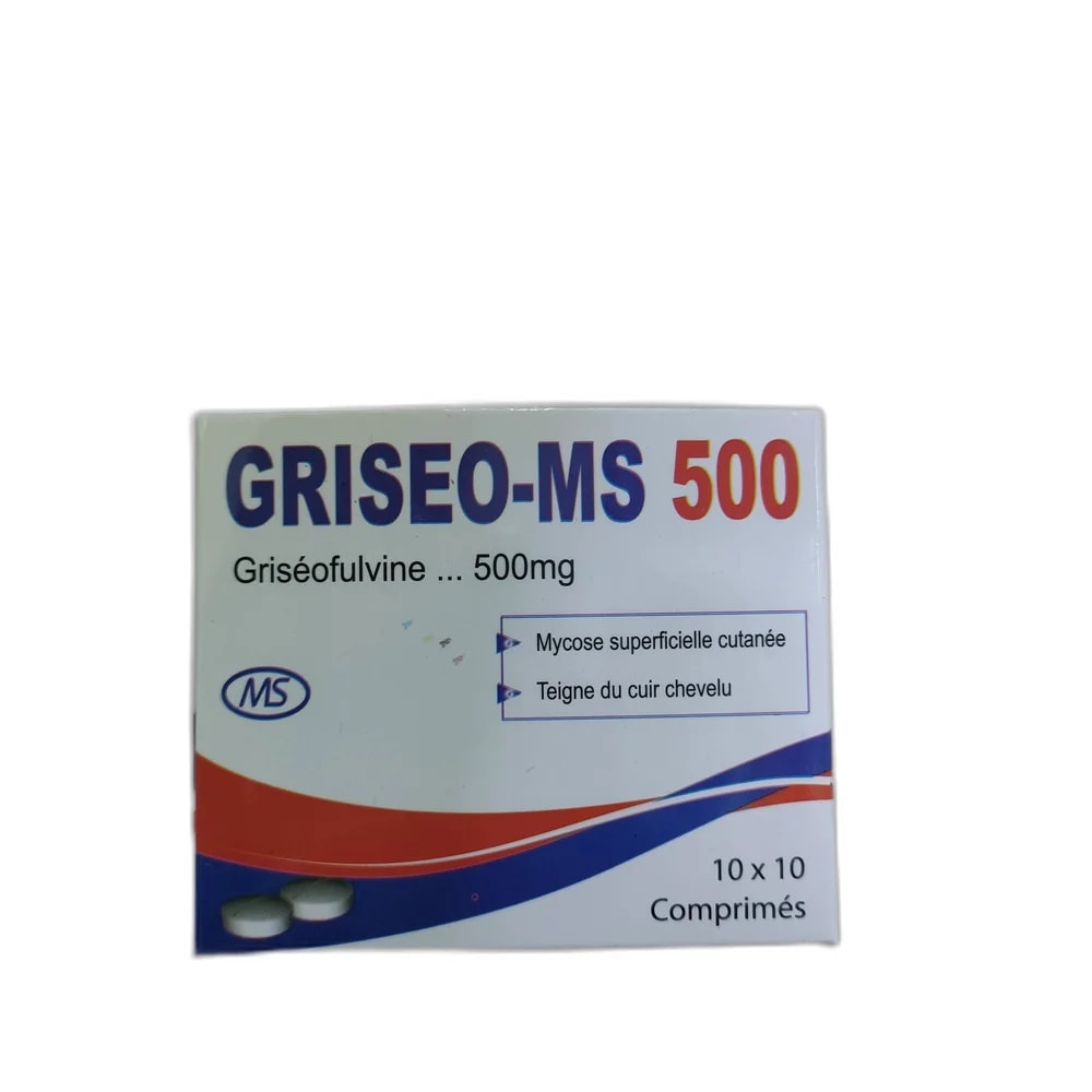 GRISEO-MS 500 mg - Depot de Pharmacie B Rotha