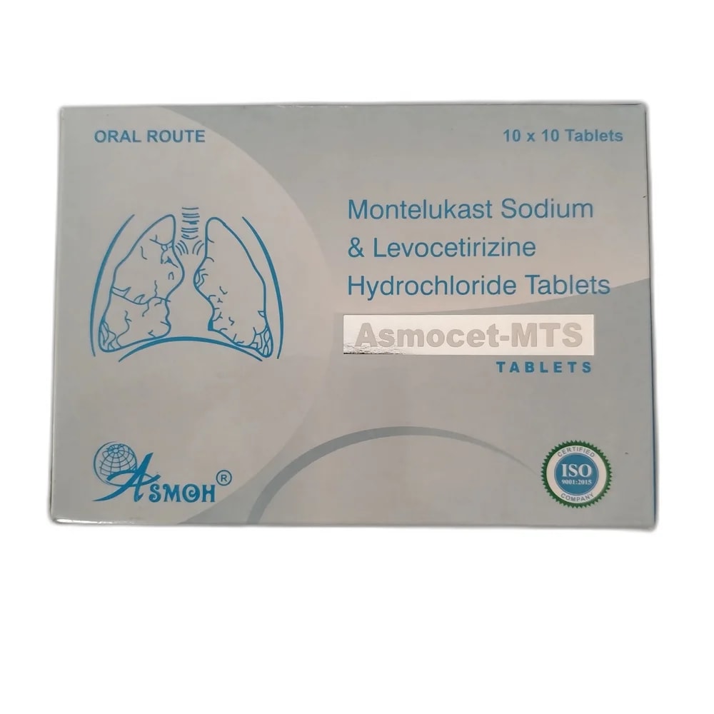 Asmocet-MTS 10 mg / 5 mg - Oudom Puthik Pharmacy