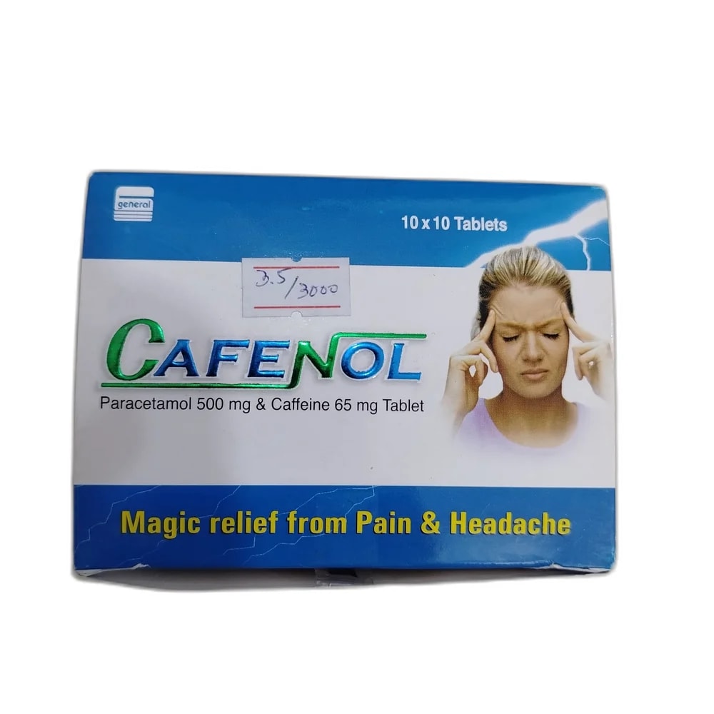 Cafenol 500 mg / 65 mg - PHARMACIE LA BELLE PHARMA
