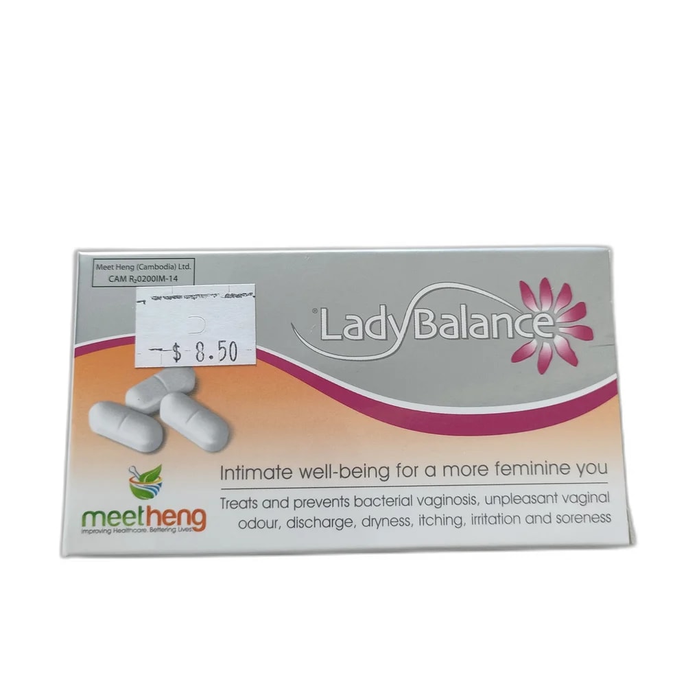 LadyBalance Vaginal tablet - SUKHA PHARMACY