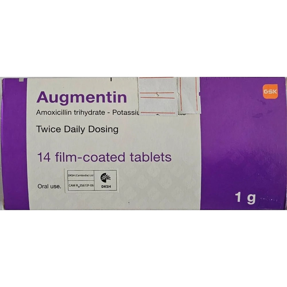 Augmentin 1 g (875 mg / 125 mg) - TRAM NEAK PHARMCY