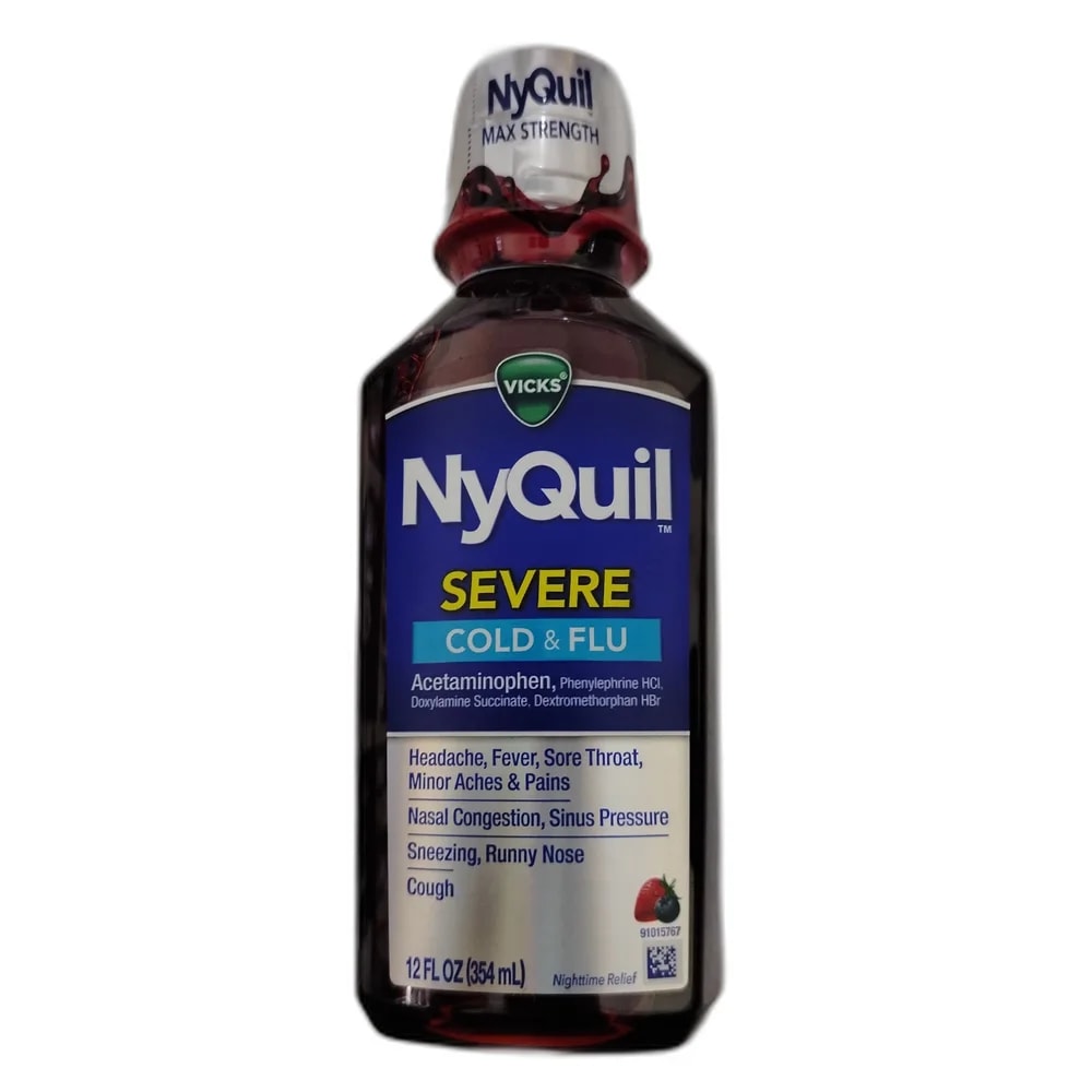 Vicks NyQuil Severe Cold & Flu - DHOU CARE PHARMACY