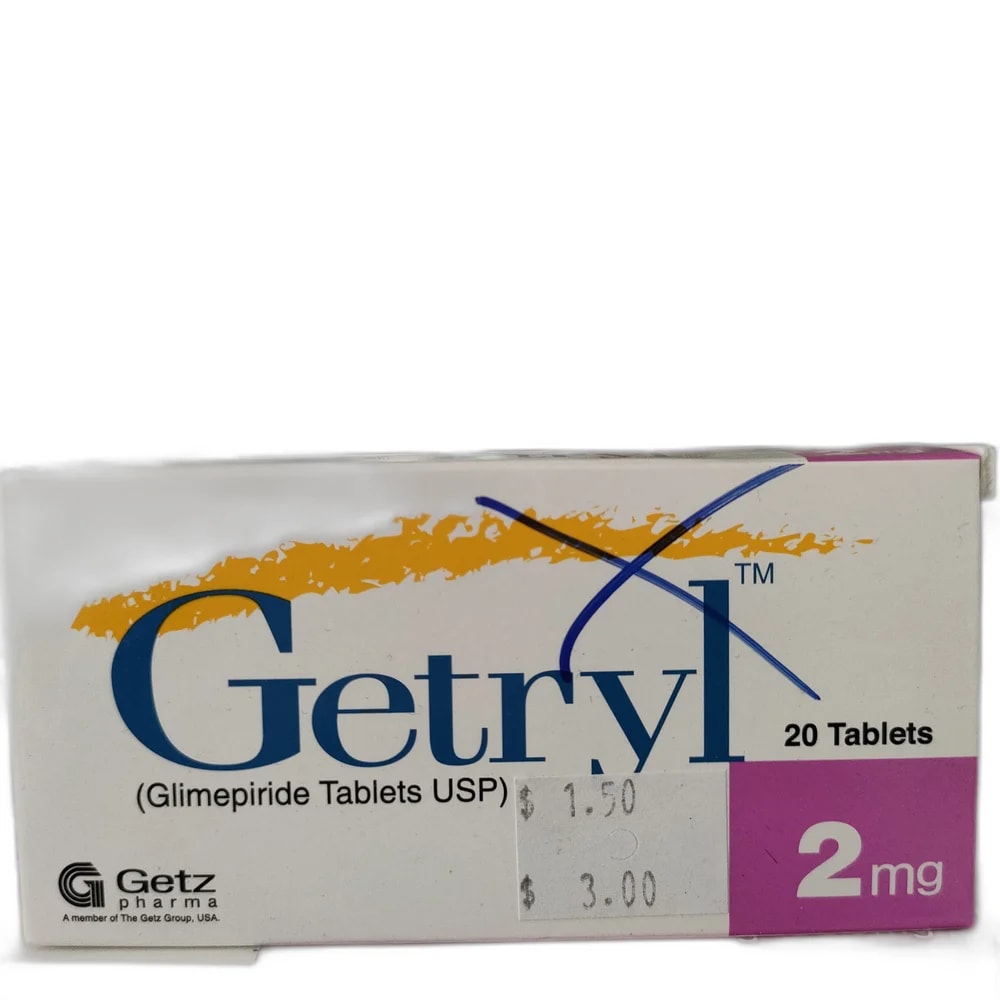 Getryl 2 mg - PHARMACY PONLEU AOSOT