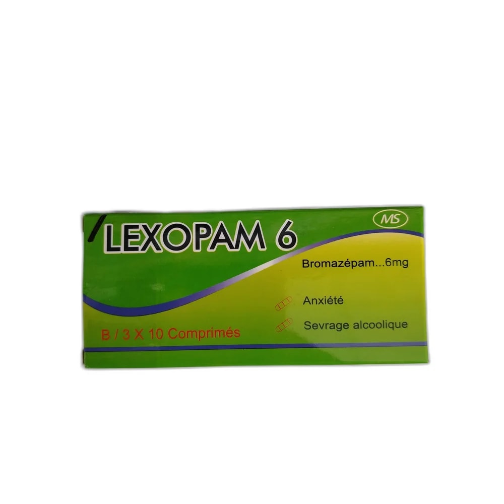Lexopam 6 mg - PHARMACIE RATANAK