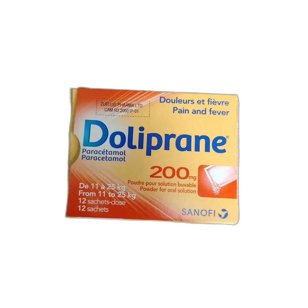 Doliprane 200 mg - DHOU CARE PHARMACY