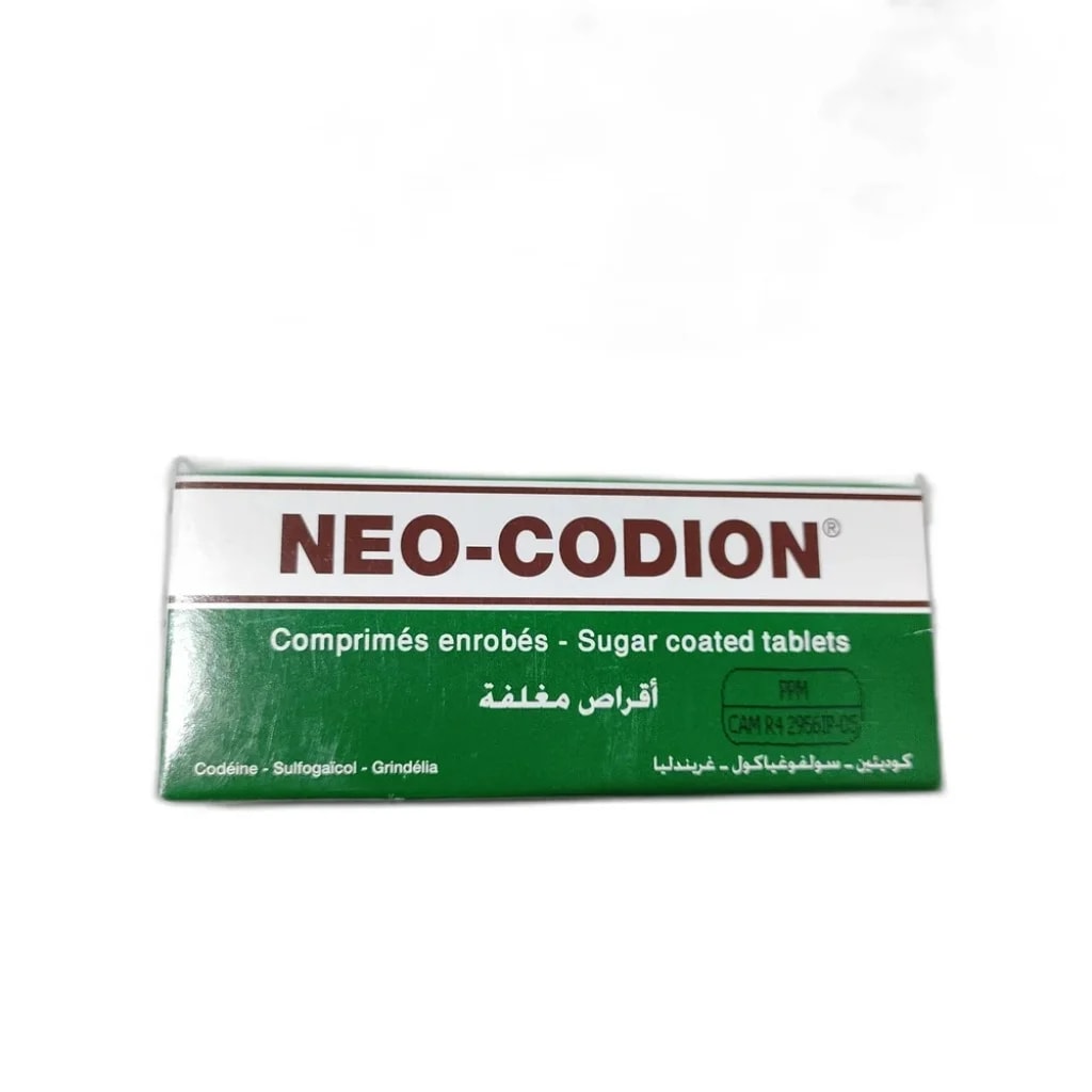 Neo-Codion 25 mg / 100 mg / 20 mg per tablet - MEY PHARMA PHARMACY