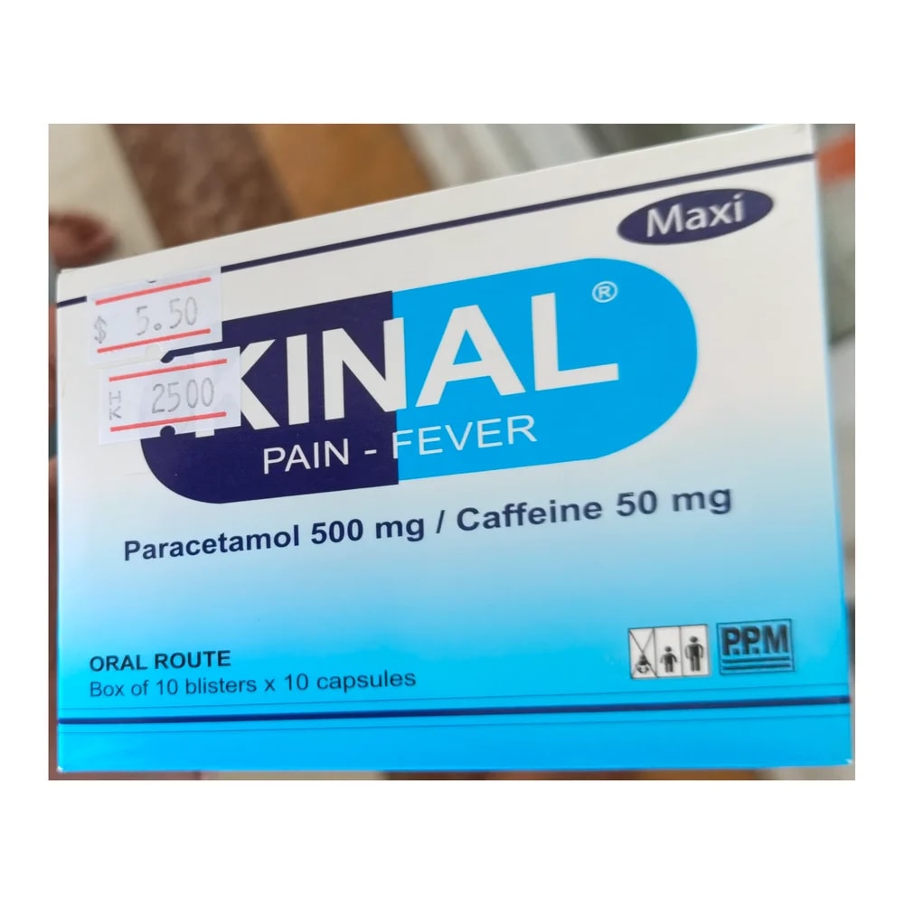 Kinal Maxi 500 mg / 50 mg - Morhachun Pharmacies