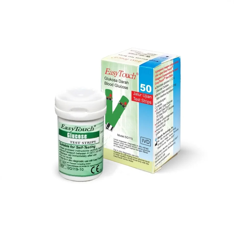 EasyTouch Blood Glucose Test Strips - PONLEU DOUNG DARA PHARMACY