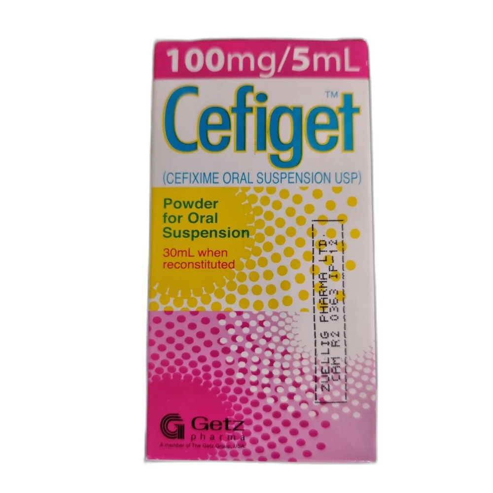 Cefiget 100 mg / 5 mL - PHARMACIE RATANAK