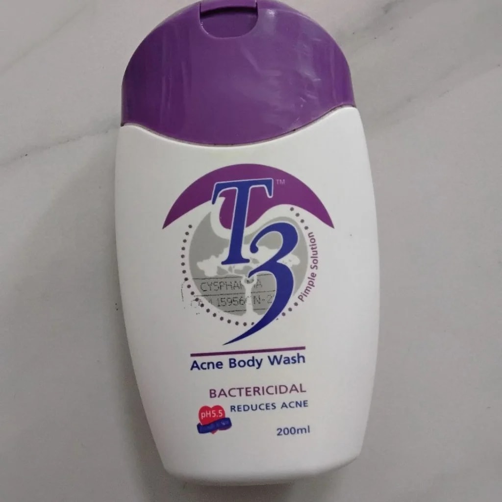 T3 Acne Body Wash 200ml - SETHIKA CARE Pharmacy