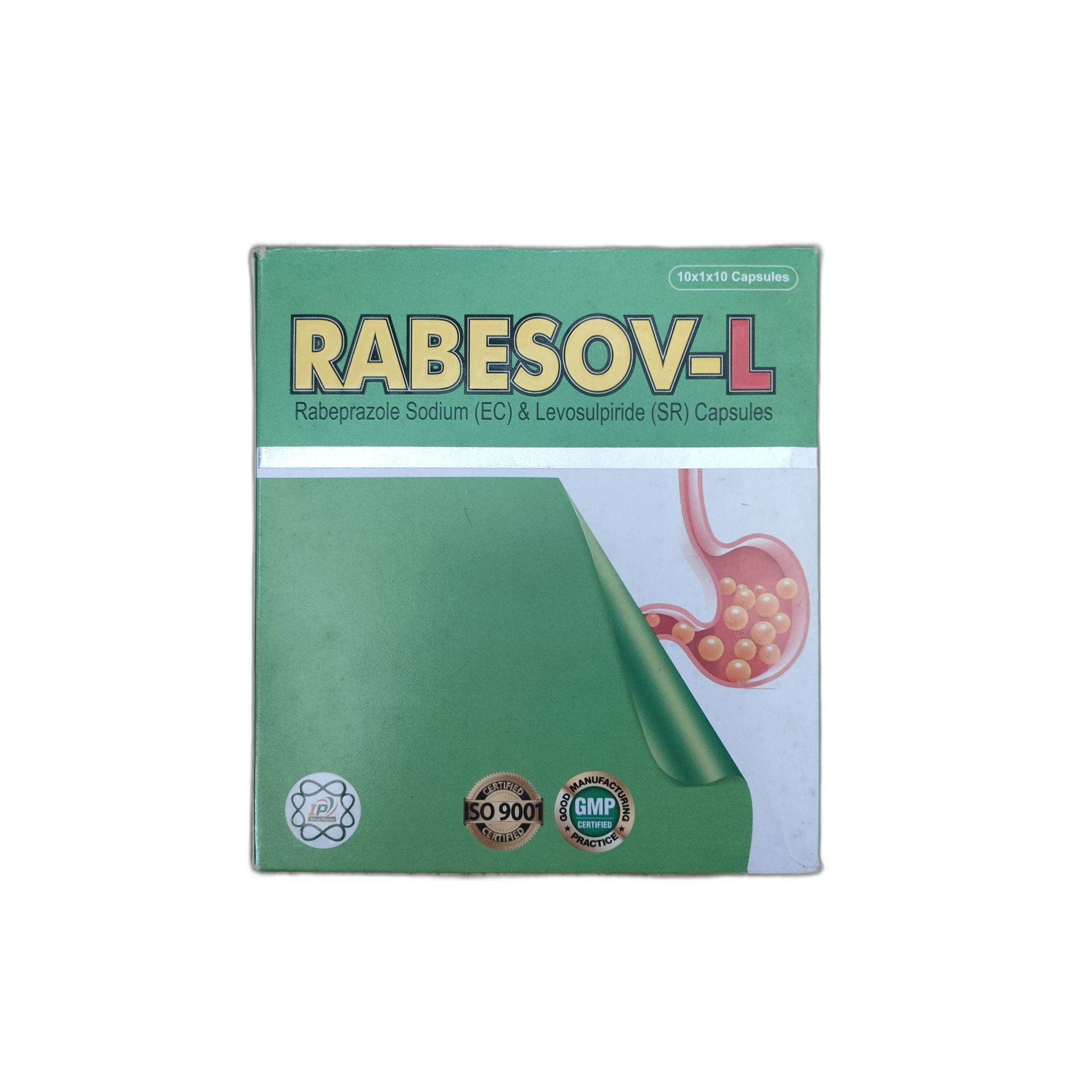 RABESOV-L Rabeprazole Sodium 20mg EC + Levosulpiride 75mg SR - PHARMARCY DARA RAKSMEY KOK CHAMBOK
