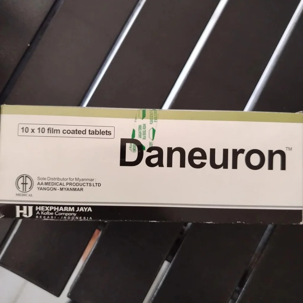 Daneuron Vitamin B1 100 mg, Vitamin B6 200 mg, Vitamin B12 200 mcg per tablet - CHEANIMUL PHARMACY