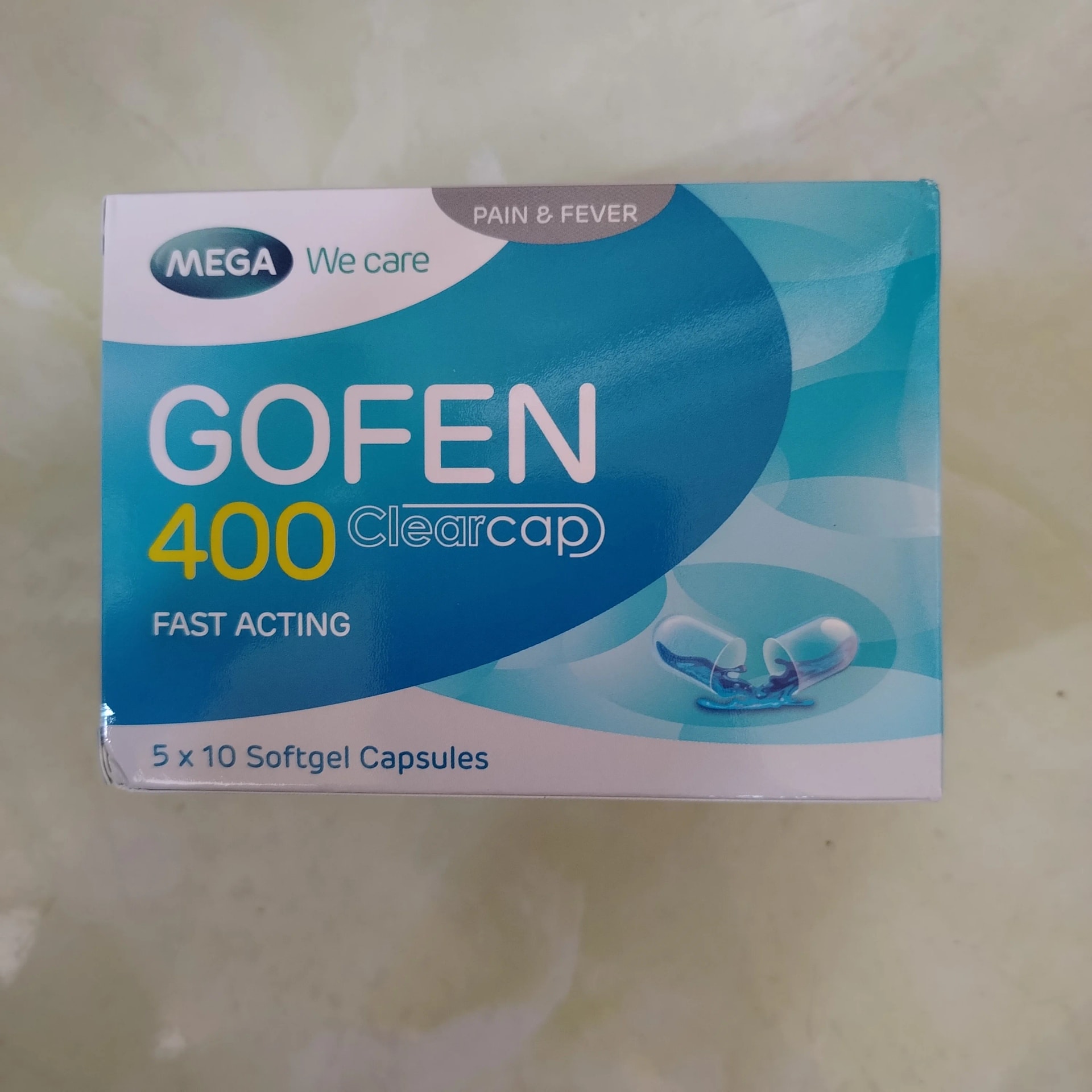 Gofen 400 Clearcap 400 mg - Phal Cham Rouen