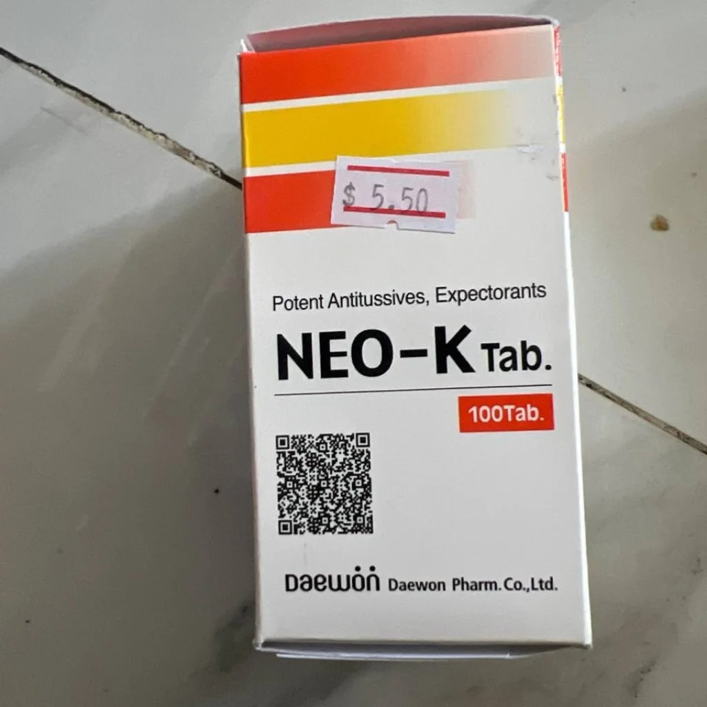 NEO-K Tab. Not available - SETHIKA CARE Pharmacy