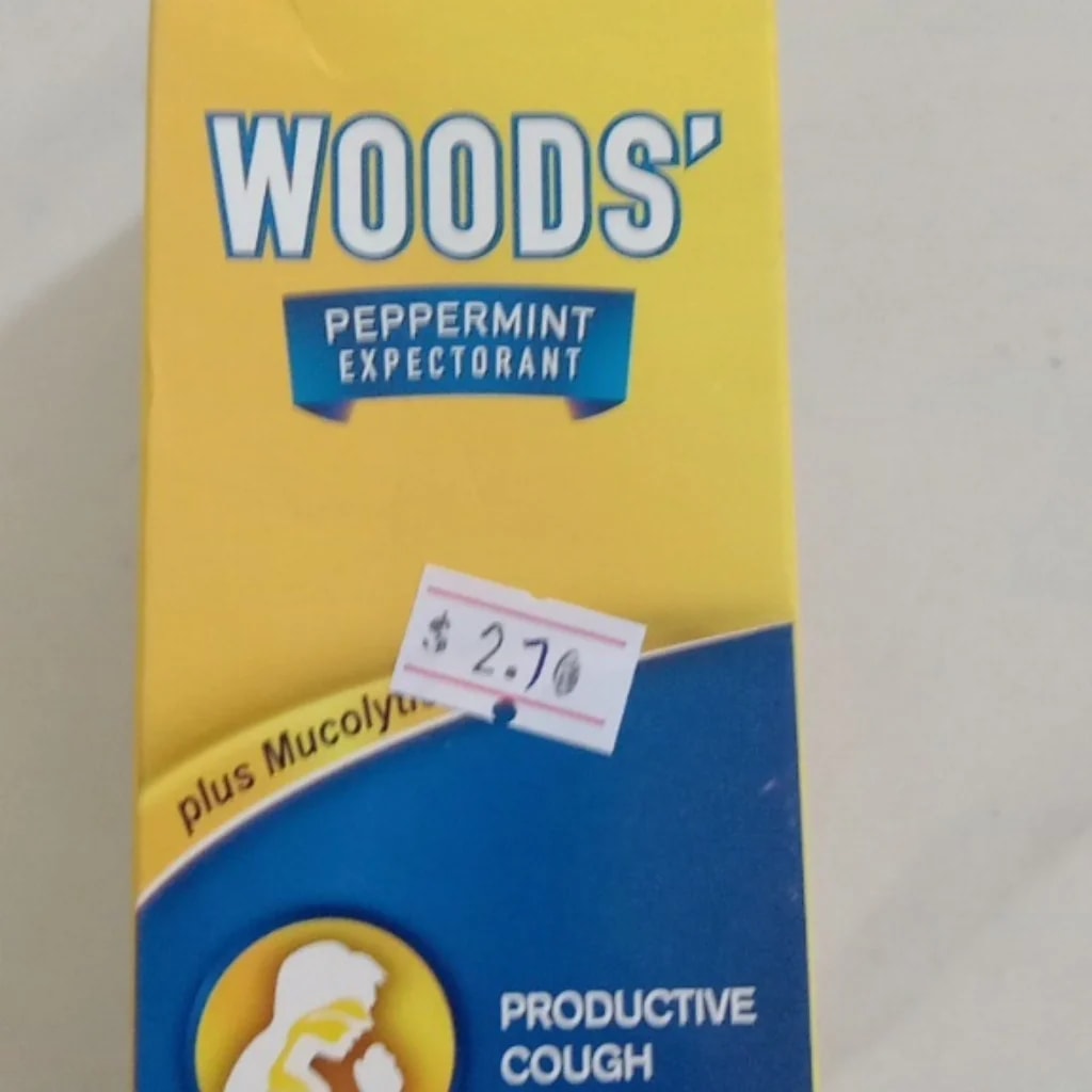 WOODS' Peppermint Expectorant Not available - SETHIKA CARE Pharmacy