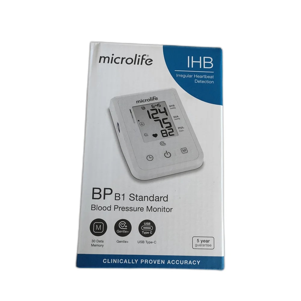 Microlife BP B1 Standard Blood Pressure Monitor Not available - SUKHA PHARMACY