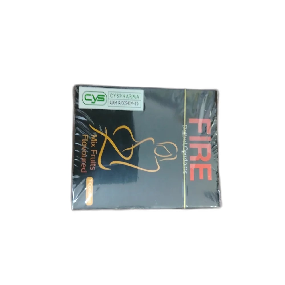 Fire Dotted Condoms Mix Fruits Flavoured Not available - PHARMA ASSIST PHARMACY