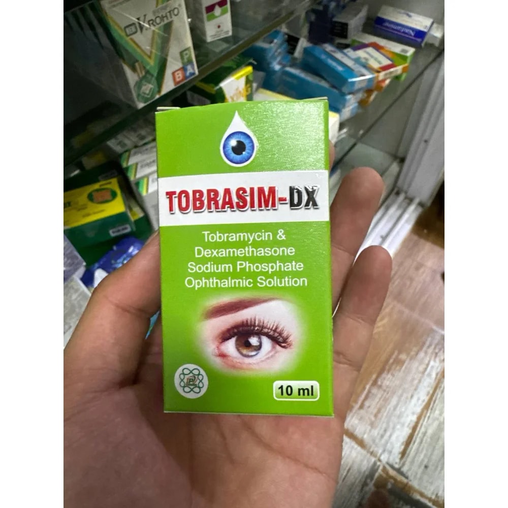 Tobrasim-DX Tobramycin sulfate 0.3% + dexamethasone sodium phosphate equivalent to dexamethasone 0.1% ophthalmic solution - Kim Yi