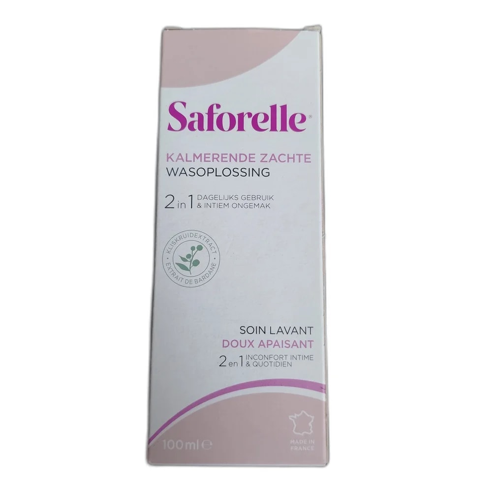 Saforelle Soin Lavant Doux Apaisant 100 mL - DHOU CARE PHARMACY