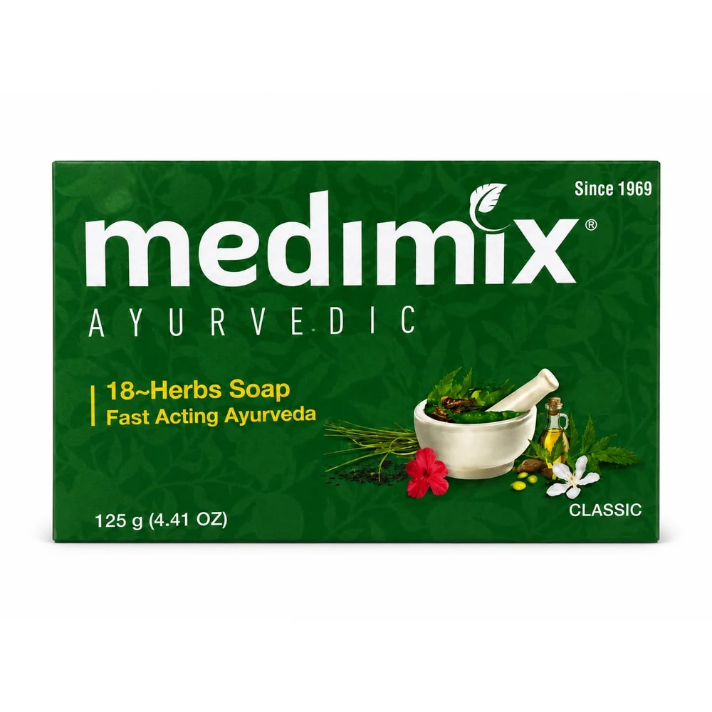 Medimix Ayurvedic 18-Herbs Soap Classic, 125 g - Kim Yi
