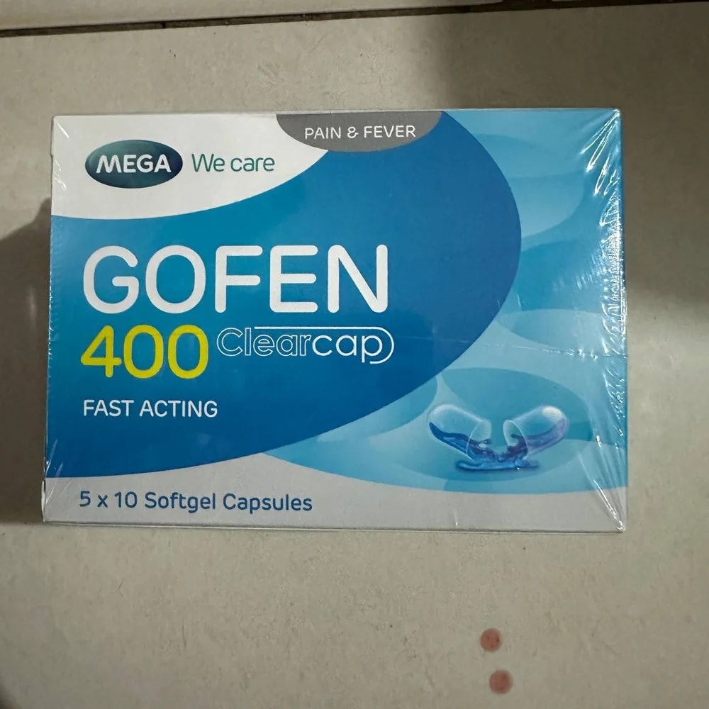Gofen 400 mg softgel capsules - PHARMCY ARUN REAS