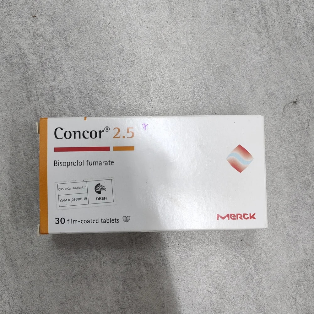 Concor 2.5 mg - Depot De Pharmacie "A" Kim Houy