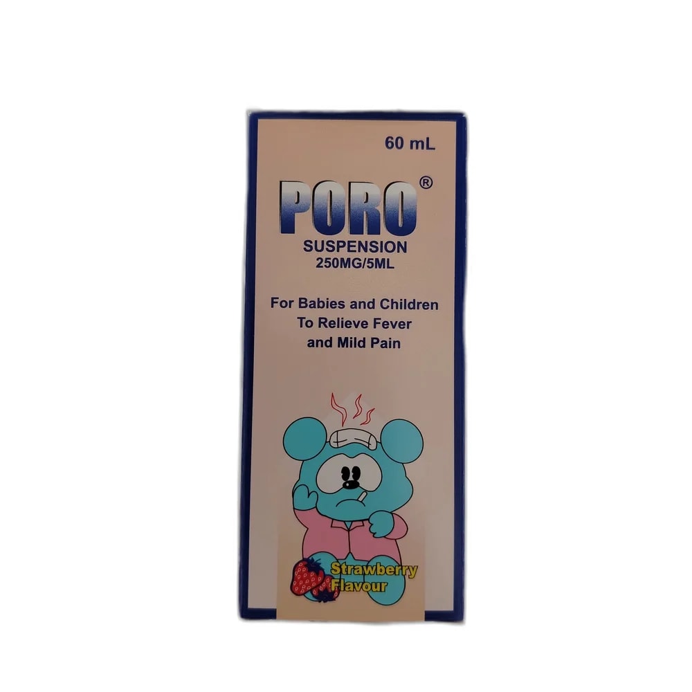 Poro 250 mg / 5 mL - PHARMACIE RATANAK